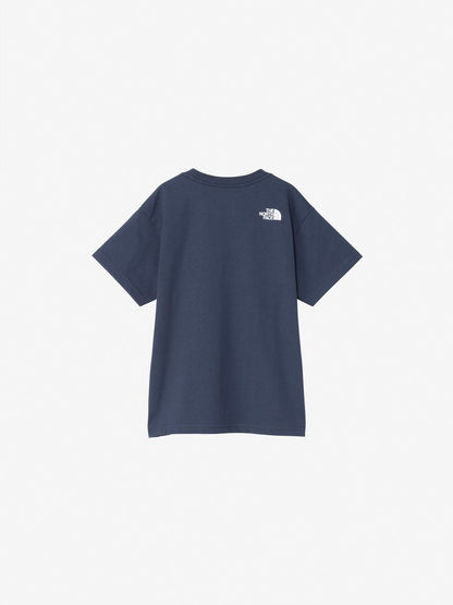 Japanese children's clothing TNF UV protection floral logo top 130-160cm boys/girls summer TOPS 