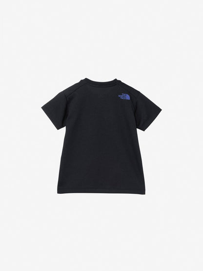 Japanese children's clothing TNF anti-UV sweat-wicking quick-drying Yamamori print top 100-120cm boys/girls summer TOPS 