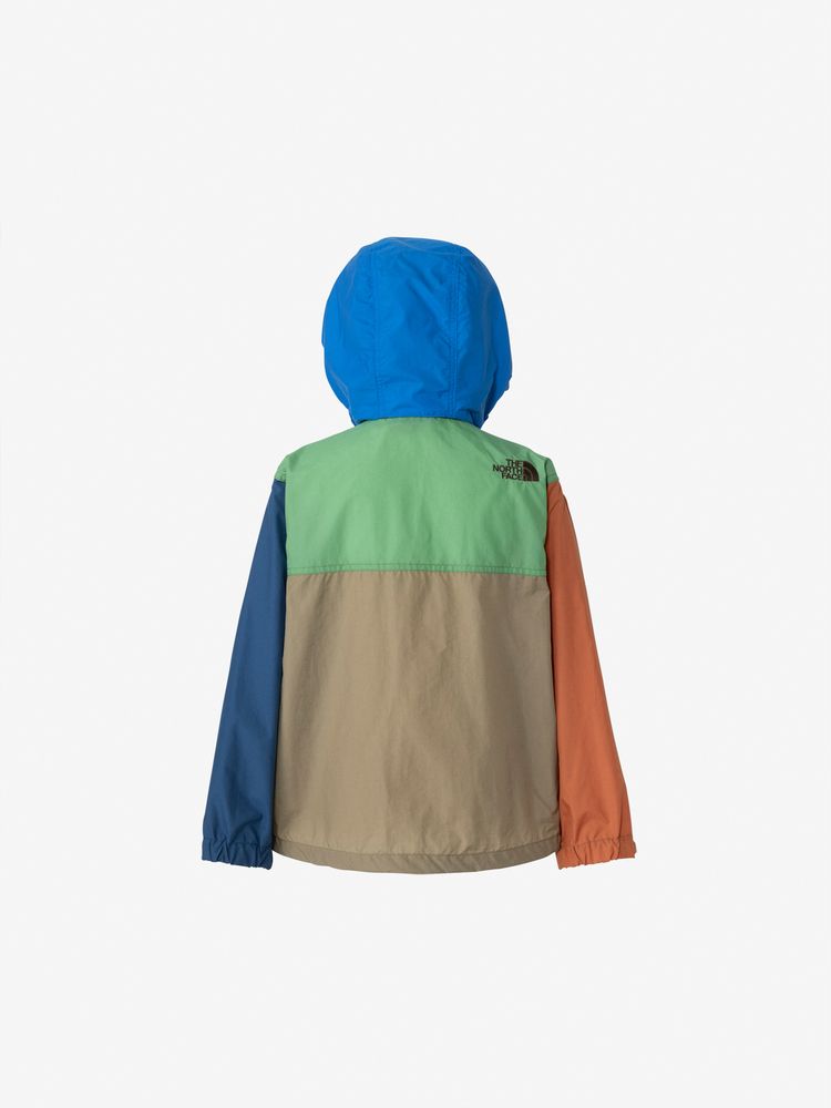 Japanese TNF Waterproof Series Special Color Windbreaker 130-160cm Boys/Girls Summer Outerwear 