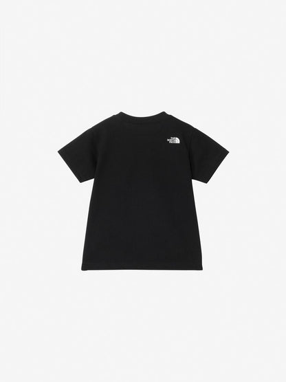 Japanese children's clothing TNF quick-dry series UV protection fine logo top 100-120cm boys/girls summer TOPS 