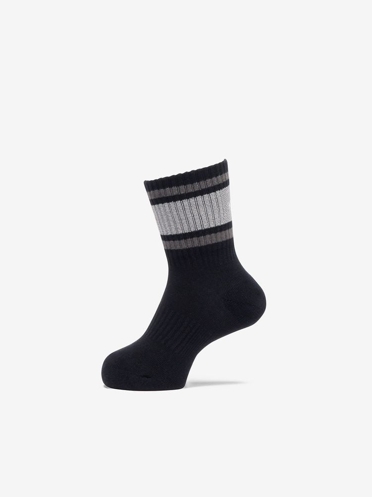 TNF antibacterial and deodorizing socks (made in Japan) with fluorescent logo, 2 pairs, 16-21cm, direct from Japan. 