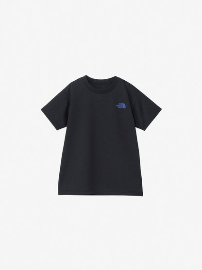 Japanese children's clothing TNF anti-UV sweat-absorbing quick-drying static care parent-child wear logo print top 130-160cm boys/girls summer TOPS 