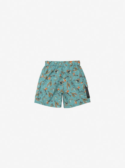 Japanese children's clothing TNF static care sports shorts 100-120cm boys/girls summer PANTS 