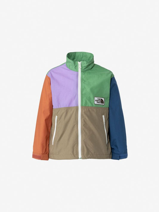 Japanese TNF Waterproof Series Special Color Windbreaker 100-120cm Boys/Girls Summer Outerwear 