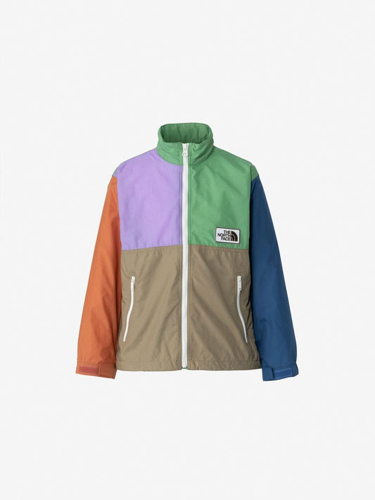 Japanese TNF Waterproof Series Special Color Windbreaker 130-160cm Boys/Girls Summer Outerwear 