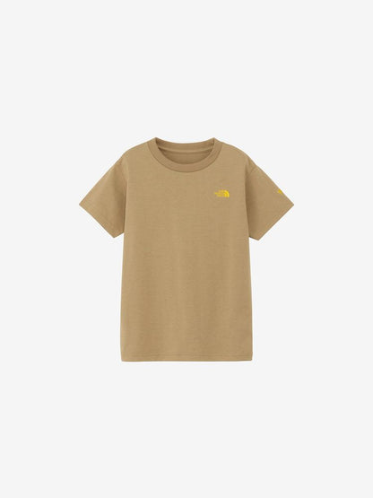 Japanese children's clothing TNF sweat-absorbing quick-drying static care parent-child wear printed tops 130-160cm boys/girls summer TOPS 