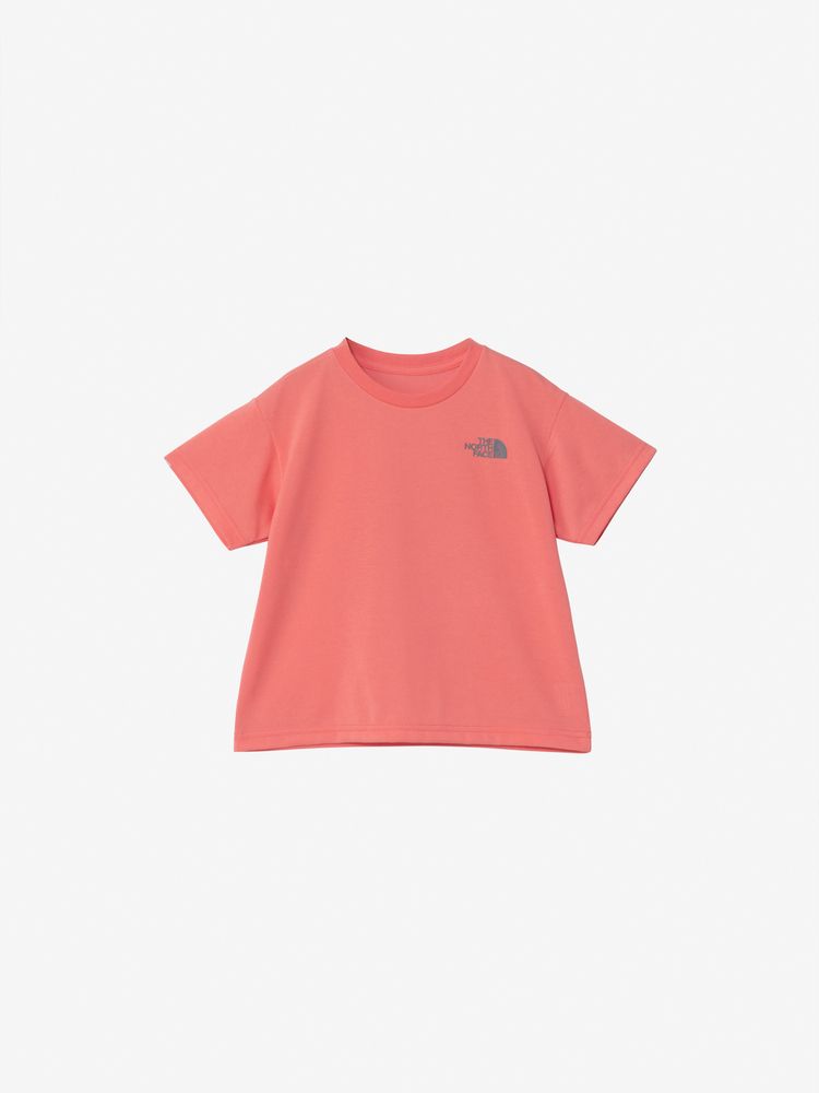 Japanese children's clothing TNF quick-dry series large logo tops 100-120cm boys'/girls' summer TOPS 