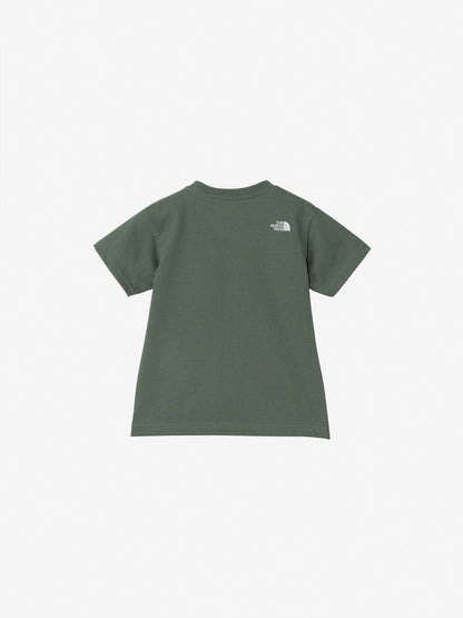 Japanese children's clothing TNF quick-dry series UV protection fine logo top 100-120cm boys/girls summer TOPS 
