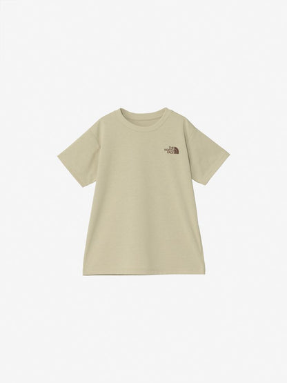 Japanese children's clothing TNF anti-UV sweat-absorbing quick-drying static care parent-child wear logo print top 130-160cm boys/girls summer TOPS 