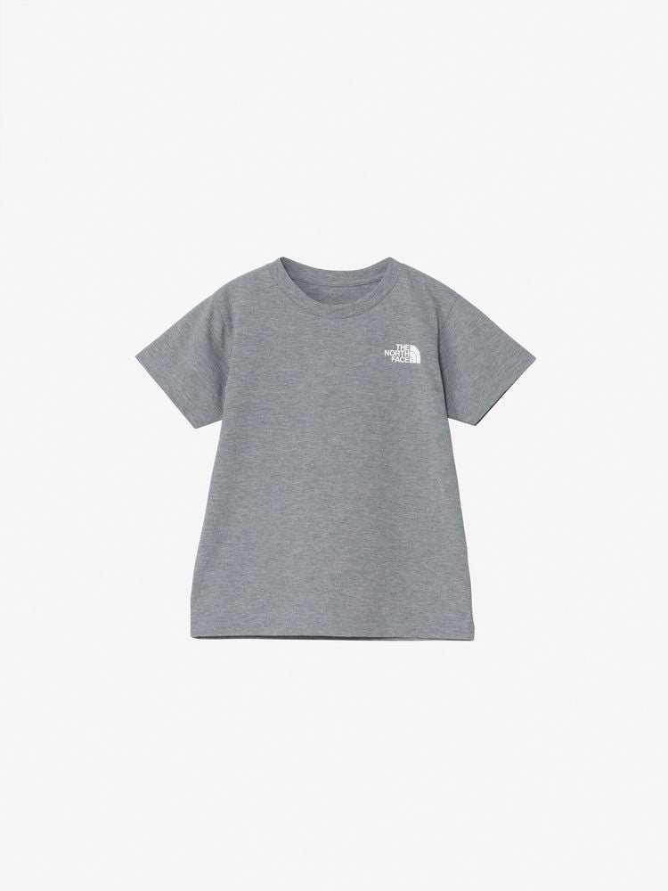 Japanese children's clothing TNF anti-UV sweat-absorbing quick-drying antibacterial deodorant static care parent-child wear printed tops 100-120cm boys/girls summer TOPS 