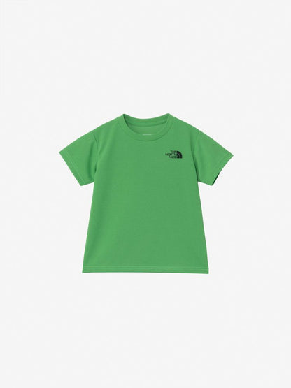 Japanese children's clothing TNF sweat-absorbing, quick-drying, insect repellent function static care printing top 100-120cm boys/girls summer TOPS 
