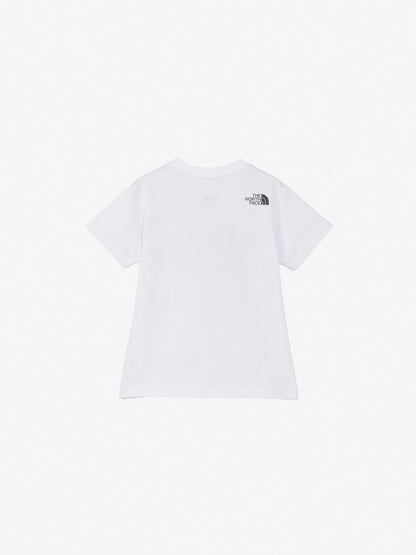 Japanese TNF UV-blocking camouflage logo tops (100-120cm) for boys and girls (summer TOPS) 