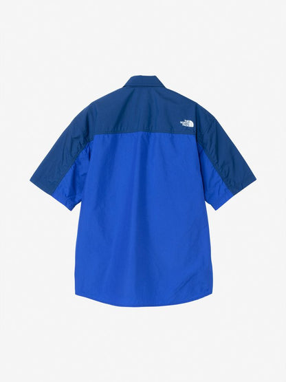 Japanese children's clothing TNF waterproof series parent-child short-sleeved mountain shirt XS-XL adult summer TOPS OUTERWEAR 