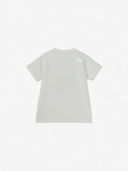Japanese TNF UV-blocking, quick-drying, colorful logo tops (100-120cm) for boys and girls (summer TOPS) 