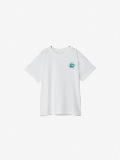 Japanese children's clothing TNF anti-UV geometric square print top 130-160cm boys/girls summer TOPS 