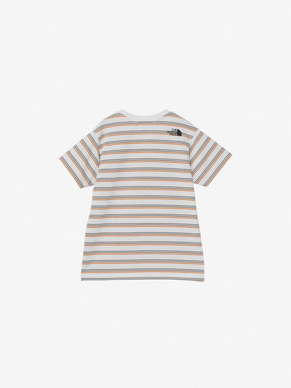 Japanese children's clothing TNF anti-UV sweat-wicking quick-drying striped top 130-160cm boys/girls summer TOPS 