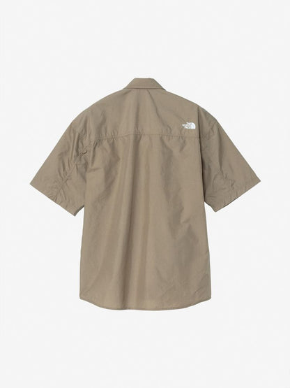 Japanese children's clothing TNF waterproof series parent-child short-sleeved mountain shirt XS-XL adult summer TOPS OUTERWEAR 