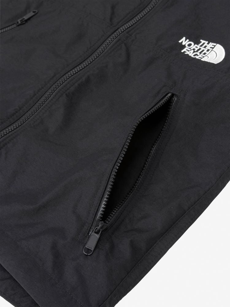 Japanese children's clothing TNF waterproof series zipper vest jacket 130-160cm boys'/girls' summer outerwear 