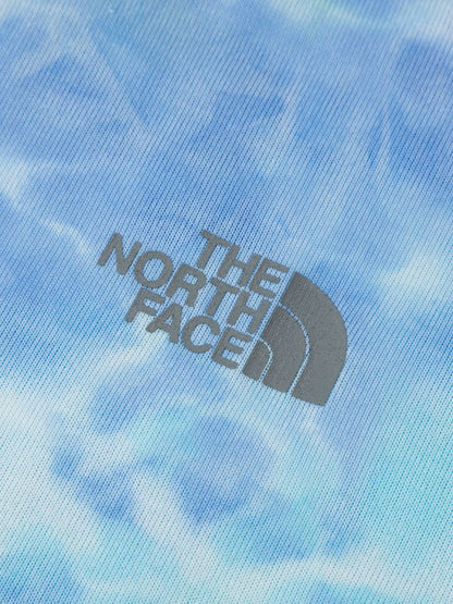 Japanese children's clothing TNF quick-dry series tie-dye logo top 100-120cm boys/girls summer TOPS 