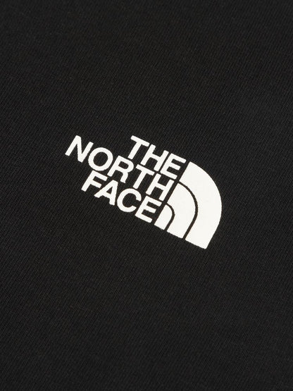 Japanese children's clothing TNF UV protection parent-child square scarf logo print top 100-120cm boys/girls summer TOPS 