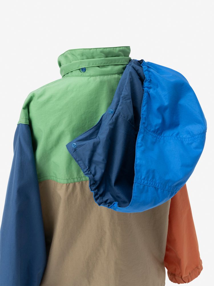 Japanese TNF Waterproof Series Special Color Windbreaker 130-160cm Boys/Girls Summer Outerwear 
