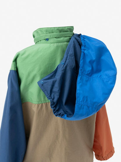 Japanese TNF Waterproof Series Special Color Windbreaker 130-160cm Boys/Girls Summer Outerwear 