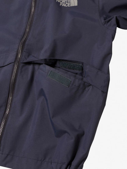 Japanese TNF waterproof series children's clothing two-piece jacket and pants set 130-160cm boys'/girls' summer outerwear pants 
