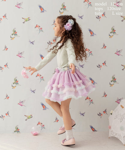 Japanese children's clothing panpantutu marshmallow ballet tutu skirt 70-145cm girls' newborn baby summer SKIRTS 
