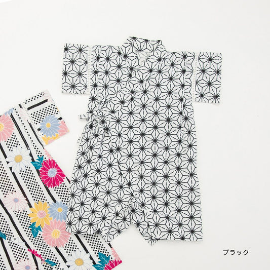 Japanese Children's Clothing Branches Jinbei Jumpsuit Japanese Kimono 80cm Boys Summer Jumpsuit Japanese Summer Festival Special 