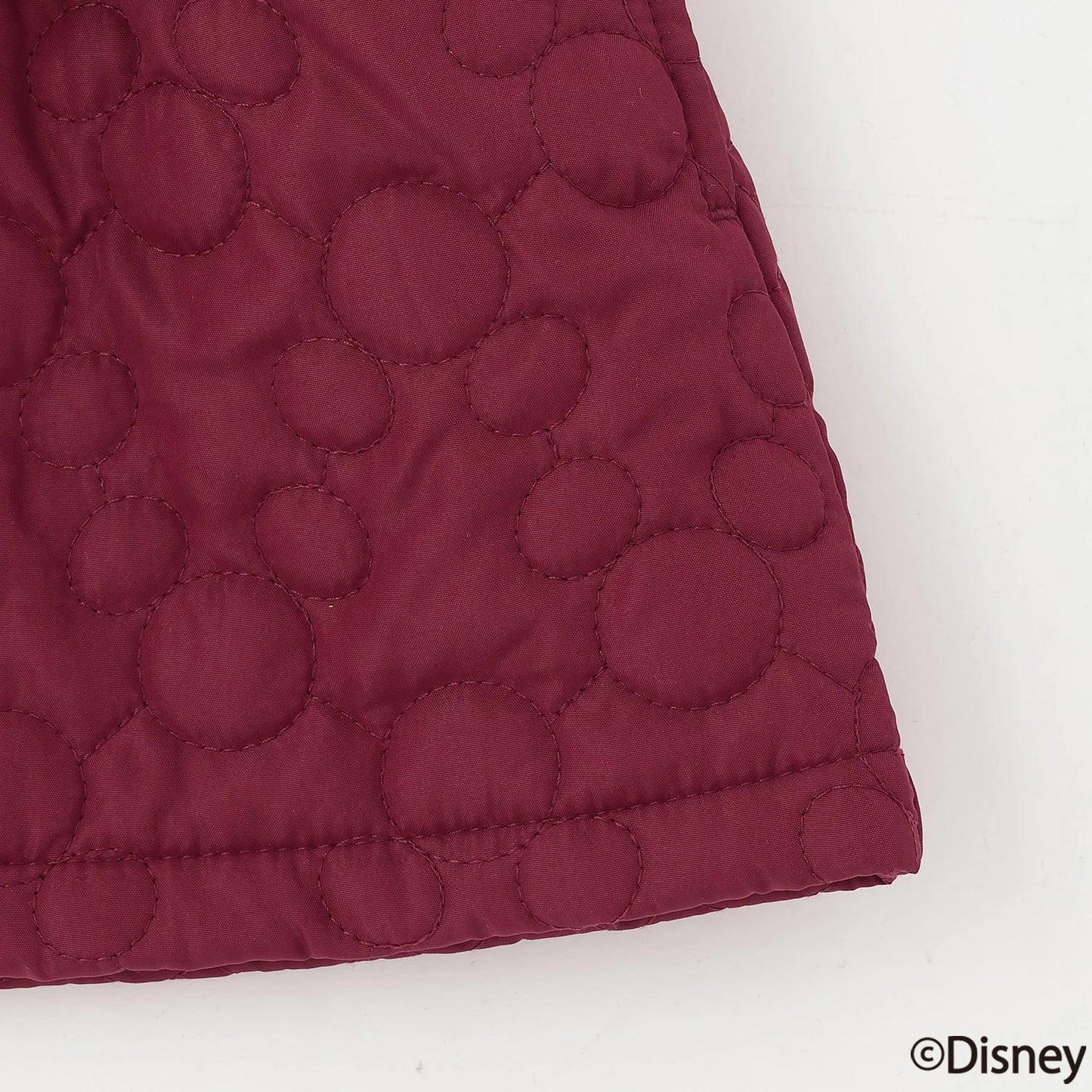 日本童裝 pe#main x Disney 絎縫短裙 80-130cm 女童款 秋季 SKIRTS 聖誕紅/新年紅