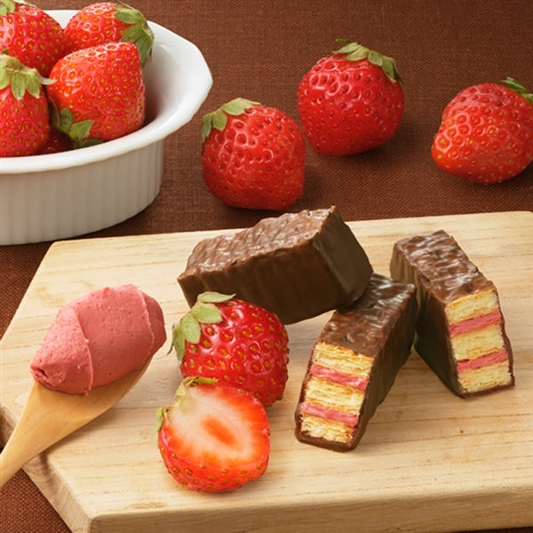 日本直送 Mary's Chocolate 福岡士多啤梨朱古力千層酥 5/10個  聖誕快樂特輯 新年行運發財特輯 Christmas Happy New Year 馬年 限定手信