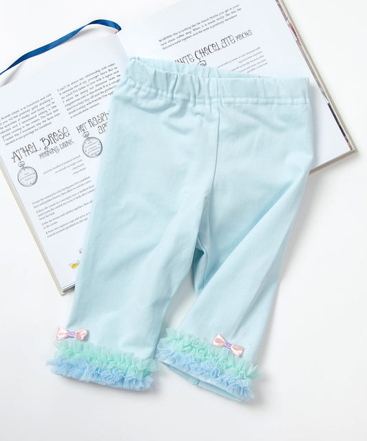 Japanese children's clothing panpantutu leggings 80-130cm girls summer PANTS 