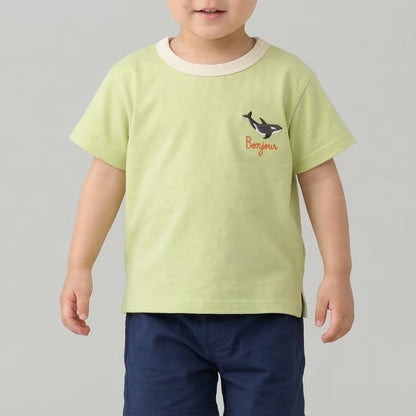 日本童裝 pe#main 各款圖案短袖上衣 80-130cm 男童款 夏季 TOPS