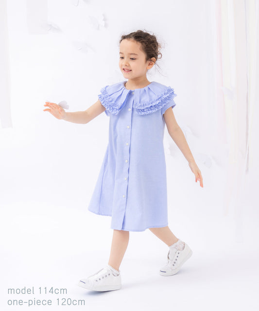 Japanese children's clothing panpantutu shirt vest dress 80-140cm girls summer dresses 