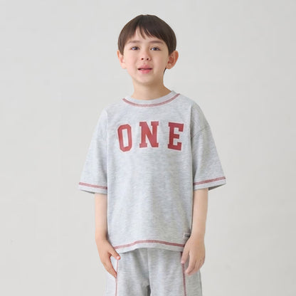日本童裝 b・R# 防UV 隔熱布料 2Way 前後兩著 撞色拼接上衣 100-140cm 男童款 夏季 TOPS