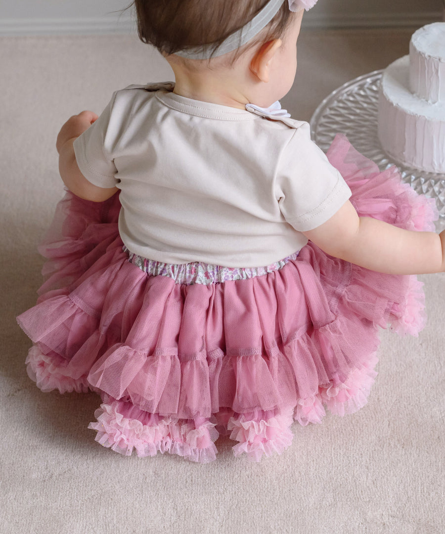 Japanese children's clothing panpantutu antique rose tutu skirt 70-140cm girls' newborn baby summer SKIRTS 