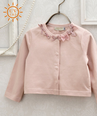 日本童裝 panpantutu 防UV 蝴蝶結外套 80-140cm 女童款 夏季 OUTERWEAR