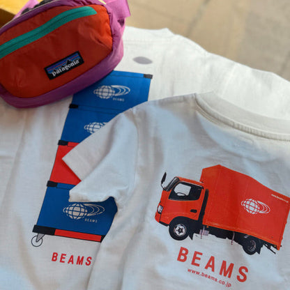 日本童裝 BEAMS こども ビームス BEAMS號印花上衣 90-130cm 男童款/女童款 夏季 TOPS
