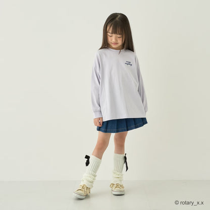 日本童裝 Ly# mine 牛仔百摺裙 100-140cm 女童款 秋季 SKIRTS