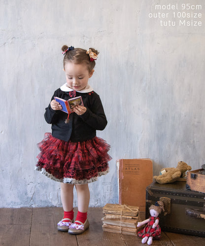 Japanese children's clothing panpantutu Scottish plaid skirt ballet tutu skirt 70-140cm girls newborn baby summer SKIRTS 