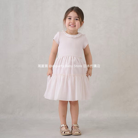 Japanese children's clothing pe#main patchwork dress 80-130cm girls summer dresses 