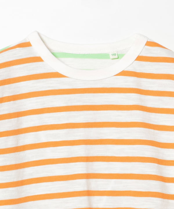 日本童裝 BE#AMS mini 條紋長袖上衣 90-140cm 男童款/女童款 夏季 TOPS