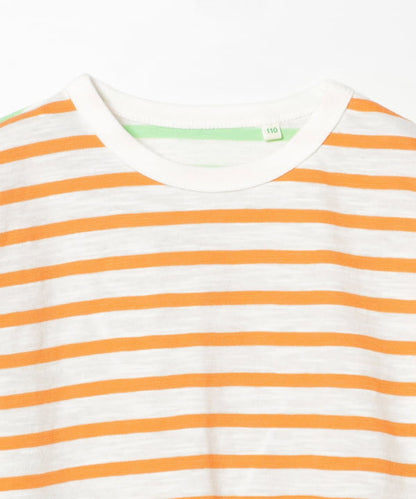 日本童裝 BE#AMS mini 條紋長袖上衣 90-140cm 男童款/女童款 夏季 TOPS