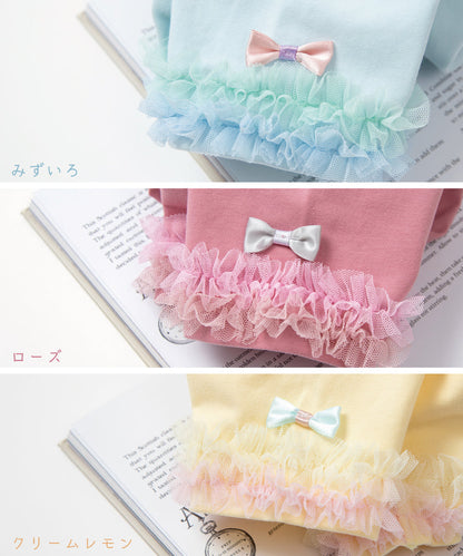 Japanese children's clothing panpantutu leggings 80-130cm girls summer PANTS 