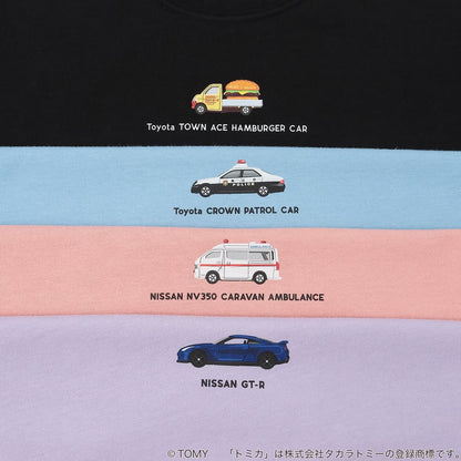 日本童裝 b・R# x Tomica 防污系列 速乾系列 防UV 2Way 前後兩著 印花上衣 90-130cm 男童款 夏季 TOPS