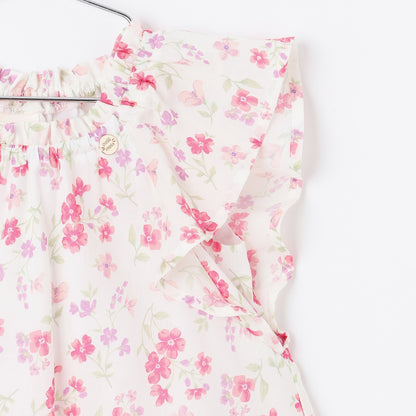 日本童裝 pe#main 碎花連身裙 80-130cm 女童款 初生嬰兒 夏季 DRESSES