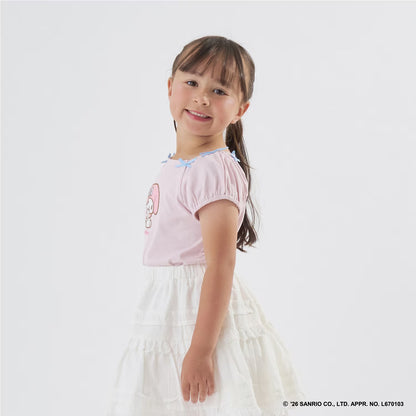 Japanese children's clothing Ly# mine tank top and shorts set 100-150cm girls summer TOPS PANTS 