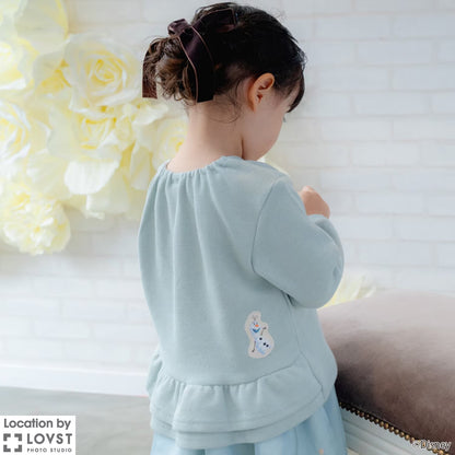 日本童裝 pe#main x Disney Princess 公主印花衛衣 90-130cm 女童款 秋季 TOPS