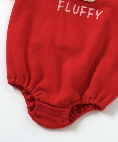 日本童裝 BREEZE 連衣 70-80cm 男童款/女童款 初生嬰兒 冬季 Jumpsuit Christmas 聖誕快樂特輯 聖誕服裝/飾物配件 聖誕紅/新年紅