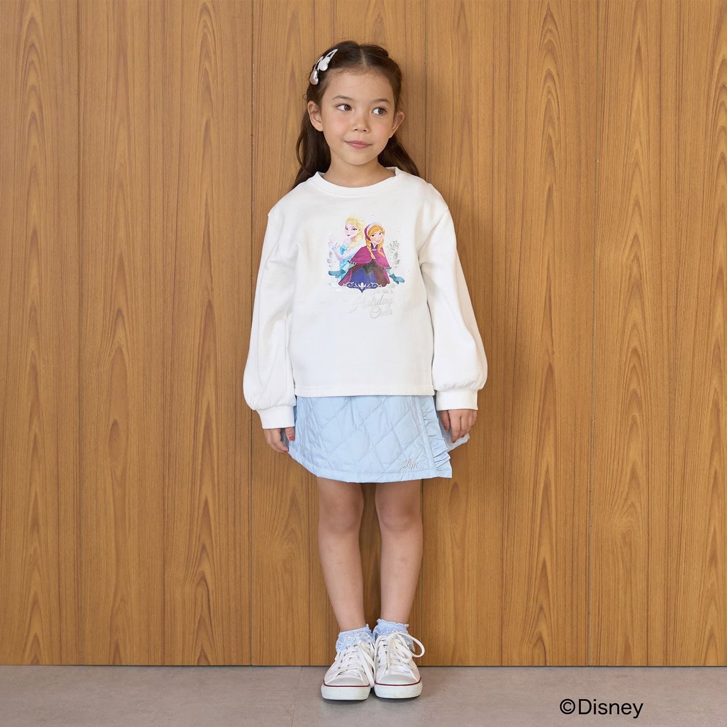 日本童裝 Ly# mine 絎縫夾棉裙褲 100-150cm 女童款 冬季 PANTS